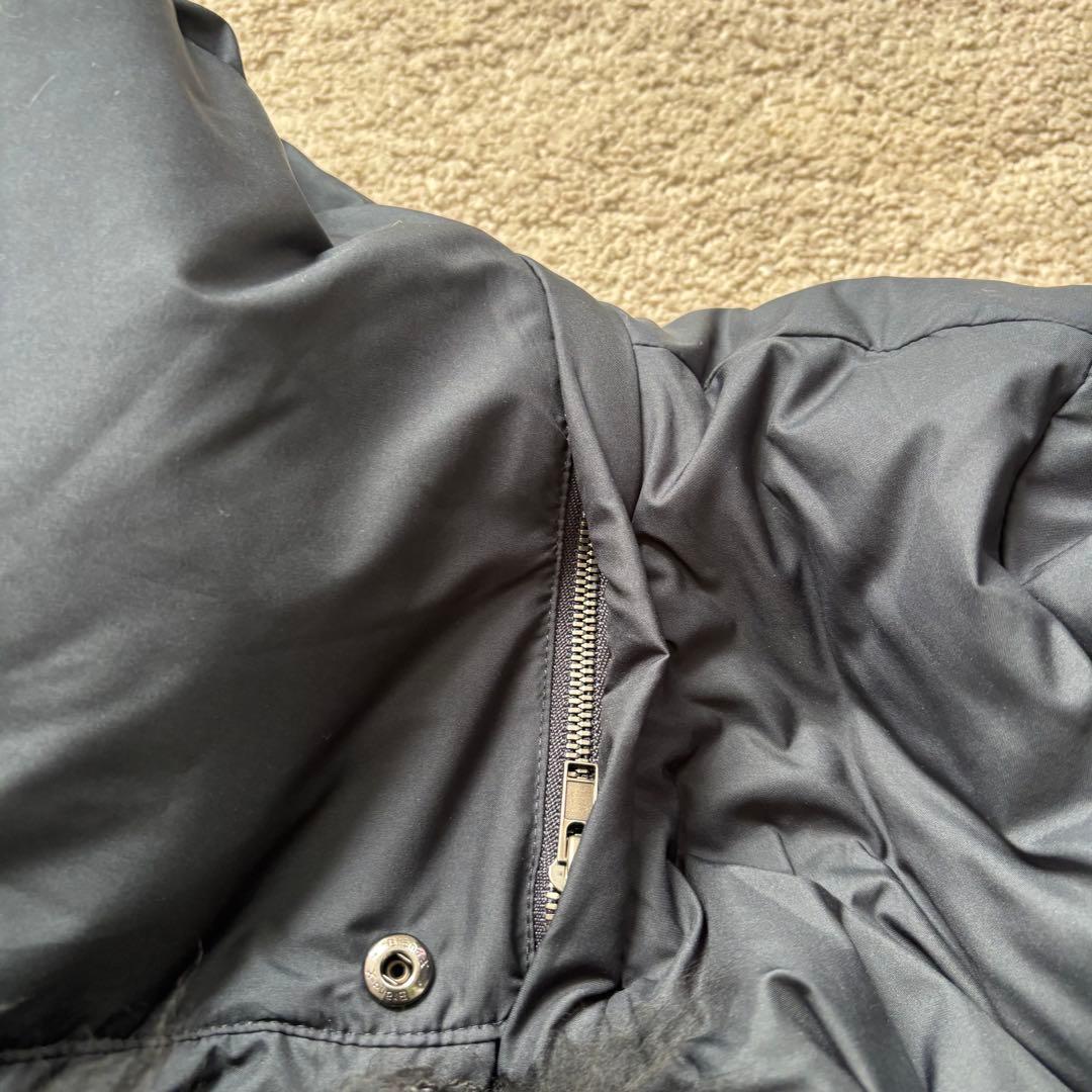 azma 　theory セオリー　ダウン　ファー　ラクーン　ネイビー　S