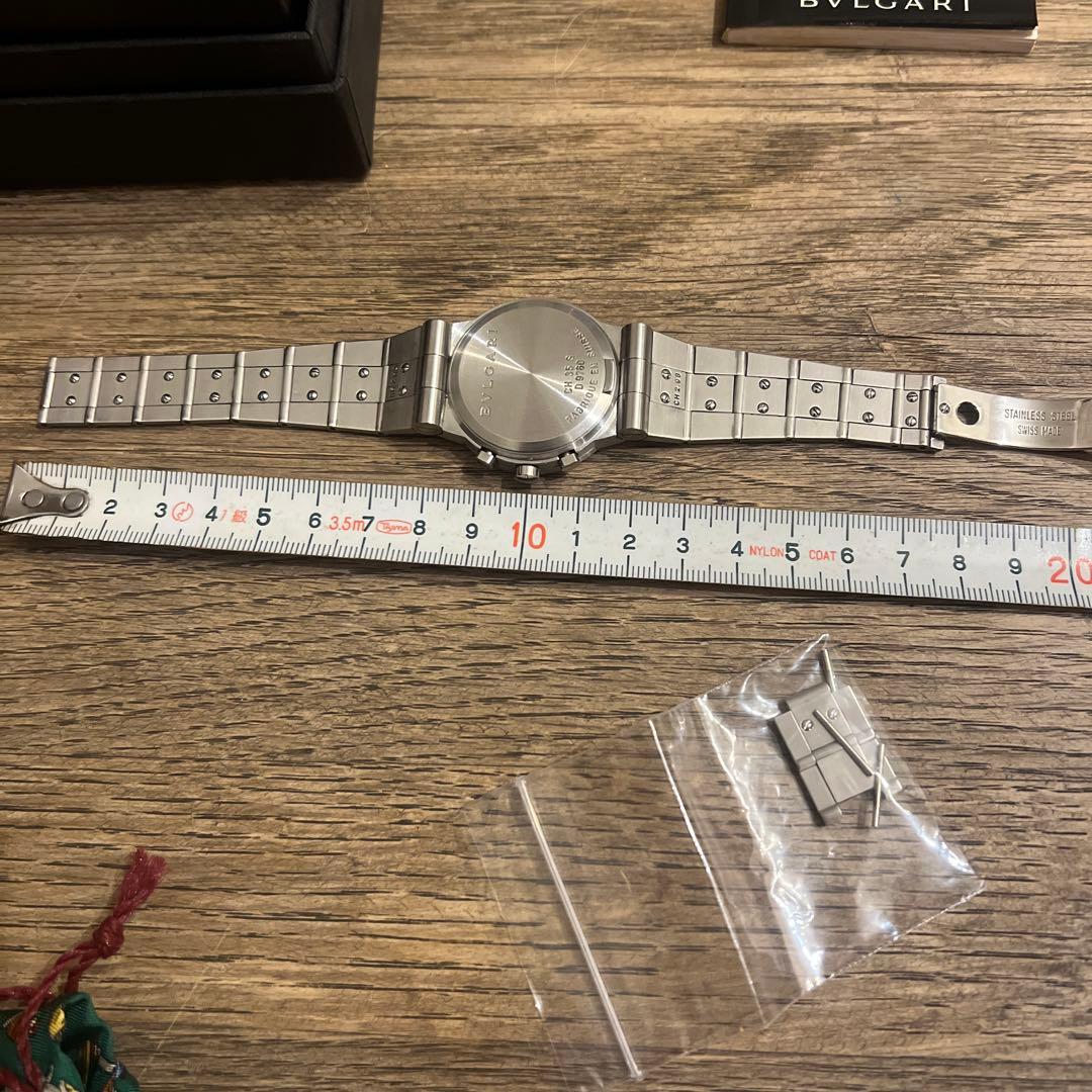 BVLGARIブルガリ ディアゴノスポーツクロノグラフ クウォーツ　ジャンク品