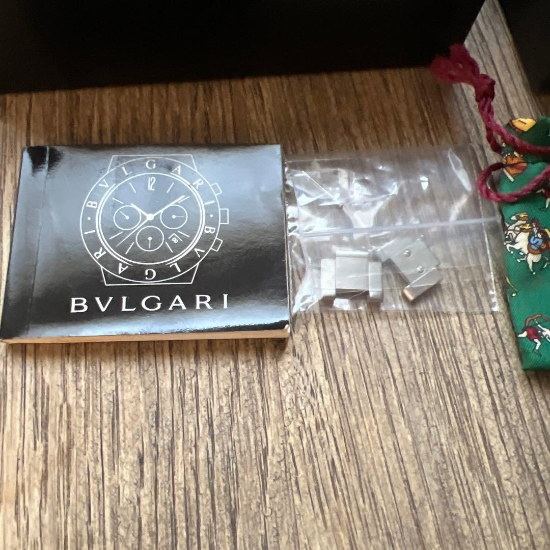 BVLGARIブルガリ ディアゴノスポーツクロノグラフ クウォーツ　ジャンク品
