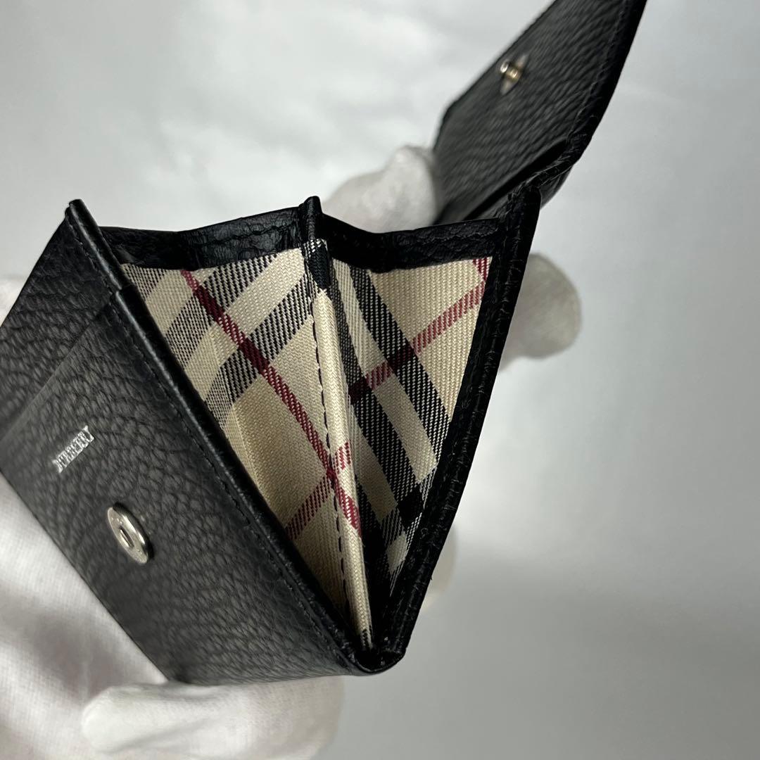 【新品・未使用】BURBERRY ブラック ケース 名刺入れ　小銭入れ