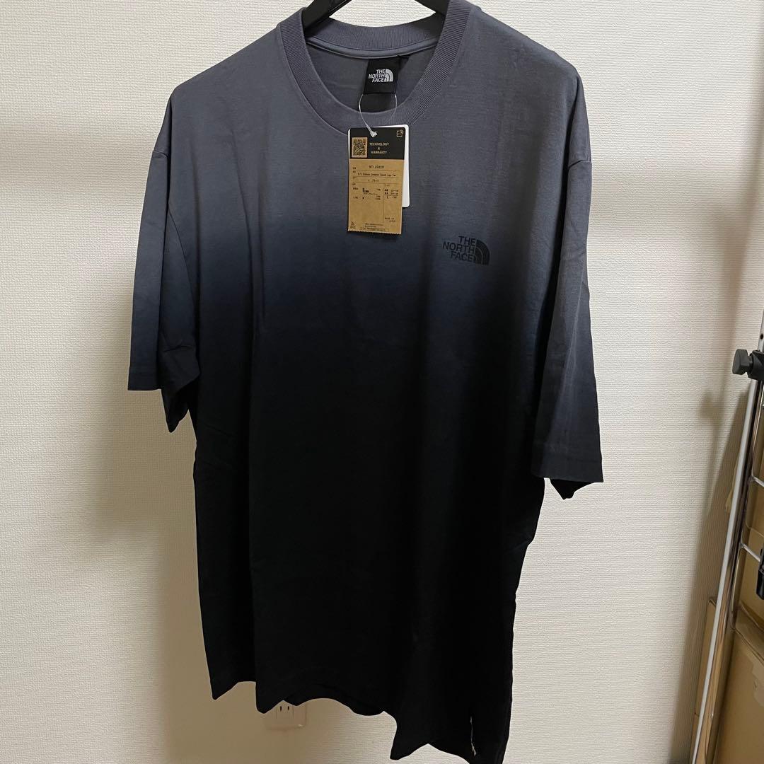 ノースフェイス直営店限定【L】Gradation Square Logo Tee