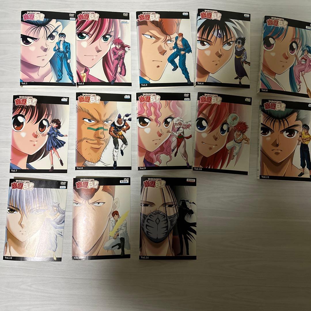 幽遊白書 全28巻セット レンタル落ち DVD