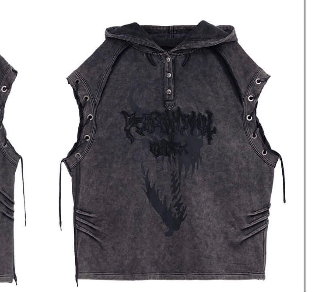 PERSONSOUL BUTTON COLLAR HOODED 箱あり可能