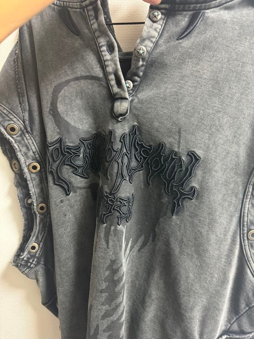 PERSONSOUL BUTTON COLLAR HOODED 箱あり可能