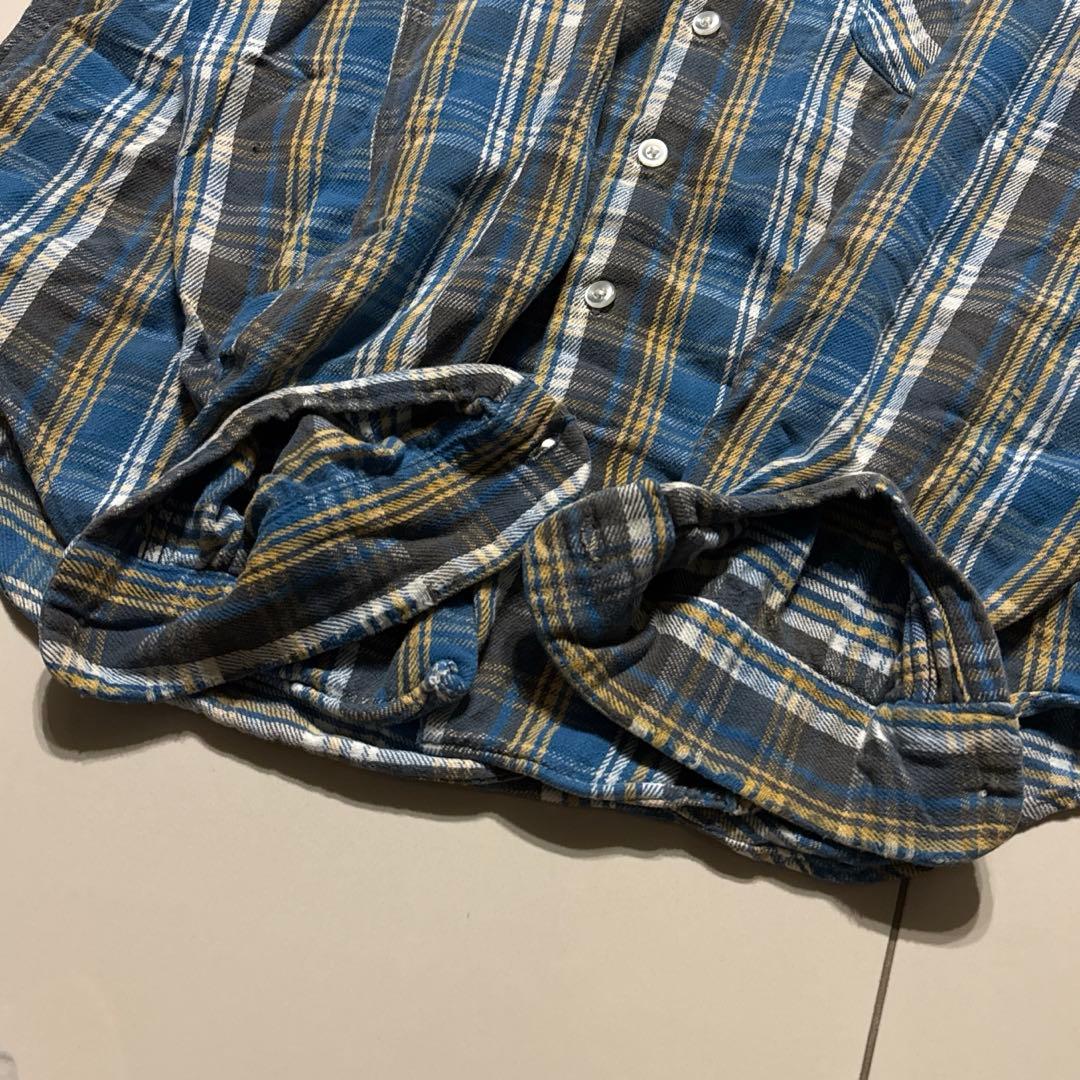 1960's OSH KOSH フランネルシャツ LARGE ヴィンテージ