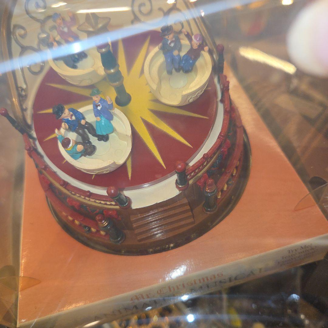 いく　Mr. Christmas 遊園地オルゴール2点