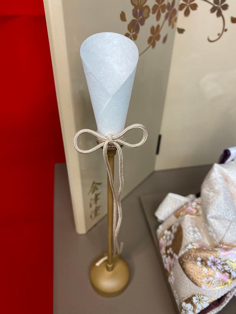 雛人形　会津塗り収納セット・人形工房　道翠・間口約５５×奥行約３５×高さ約４９㎝