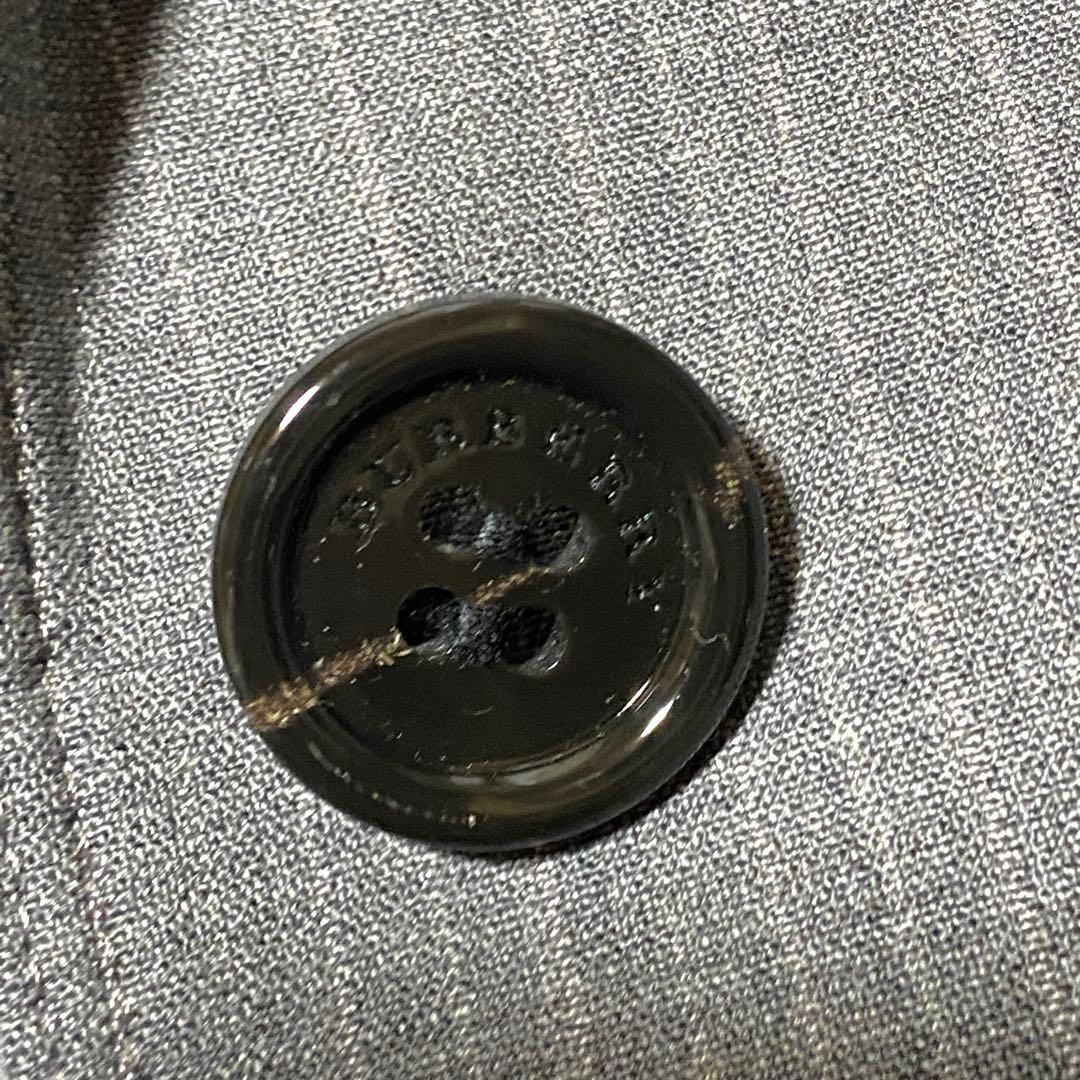 美品✨Burberry スーツ セットアップ M ストレッチ グレー ビジネス