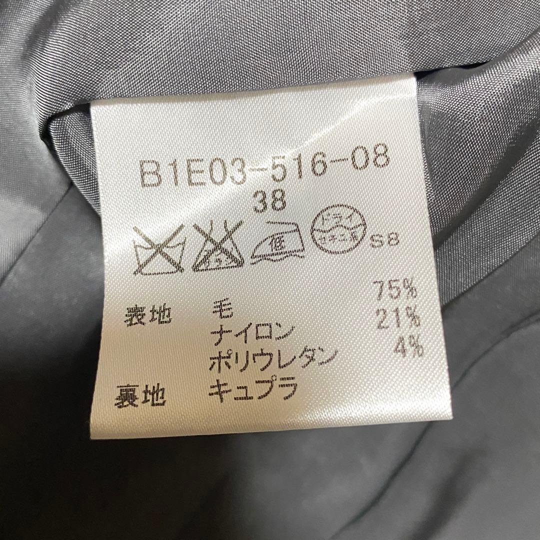 美品✨Burberry スーツ セットアップ M ストレッチ グレー ビジネス
