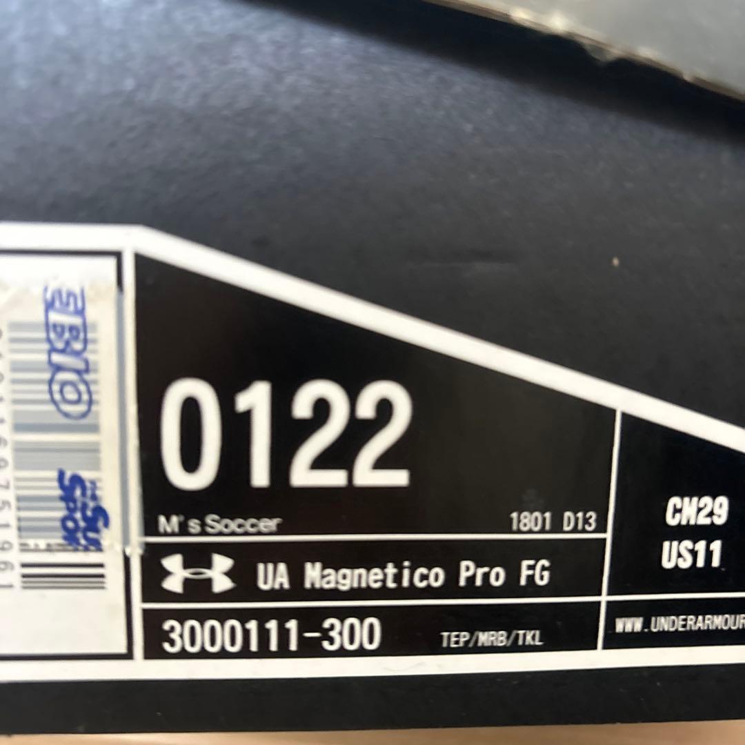 【新品】29cm アンダーアーマー マグネティコプロ FG MAGNETICO