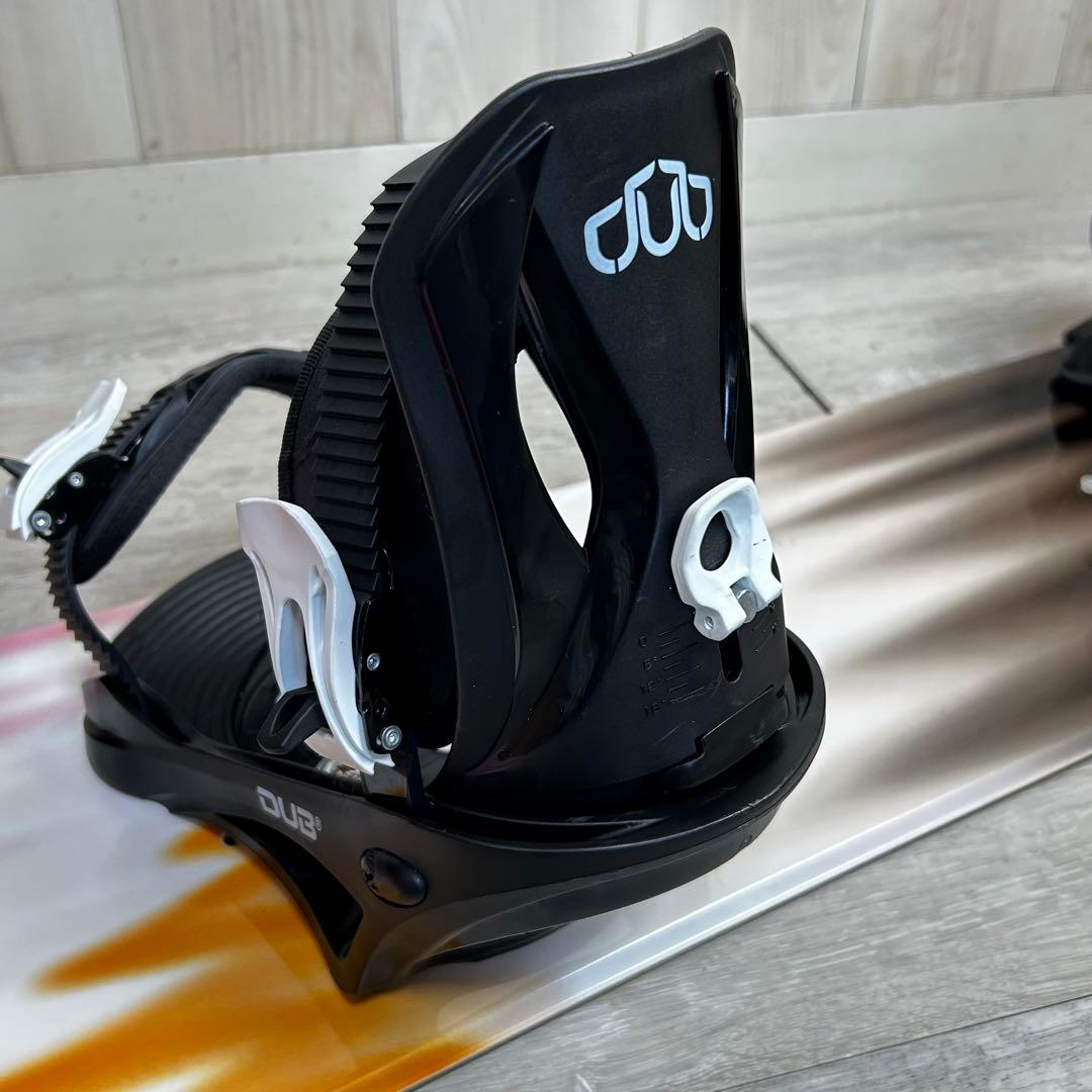 【送料無料】DUB スノーボード 144cm スノボ　初心者