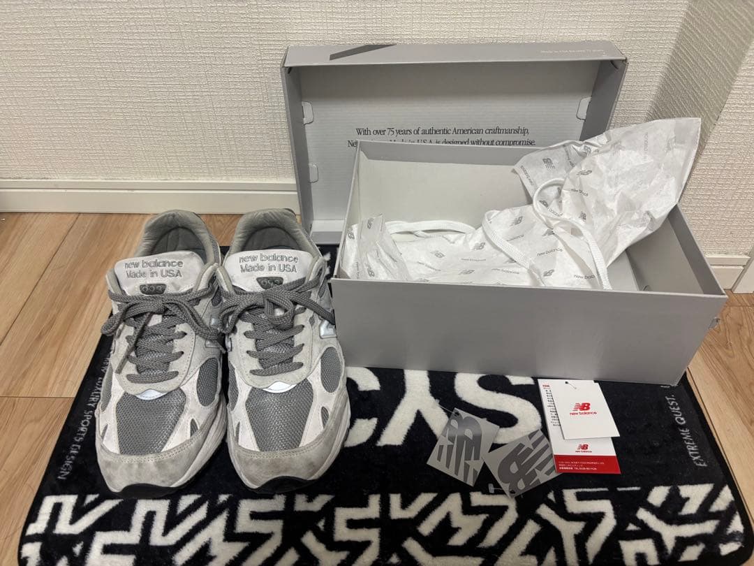 New Balance 993 グレー USA製　27.5cm ニューバランス