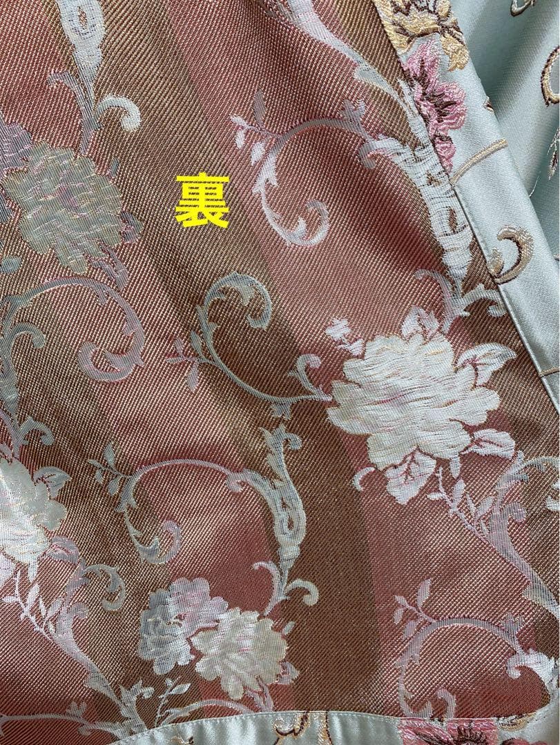 【セール】ヨーロピアン 2倍ヒダ おしゃれ 北欧 花柄 高級オーダーカーテン