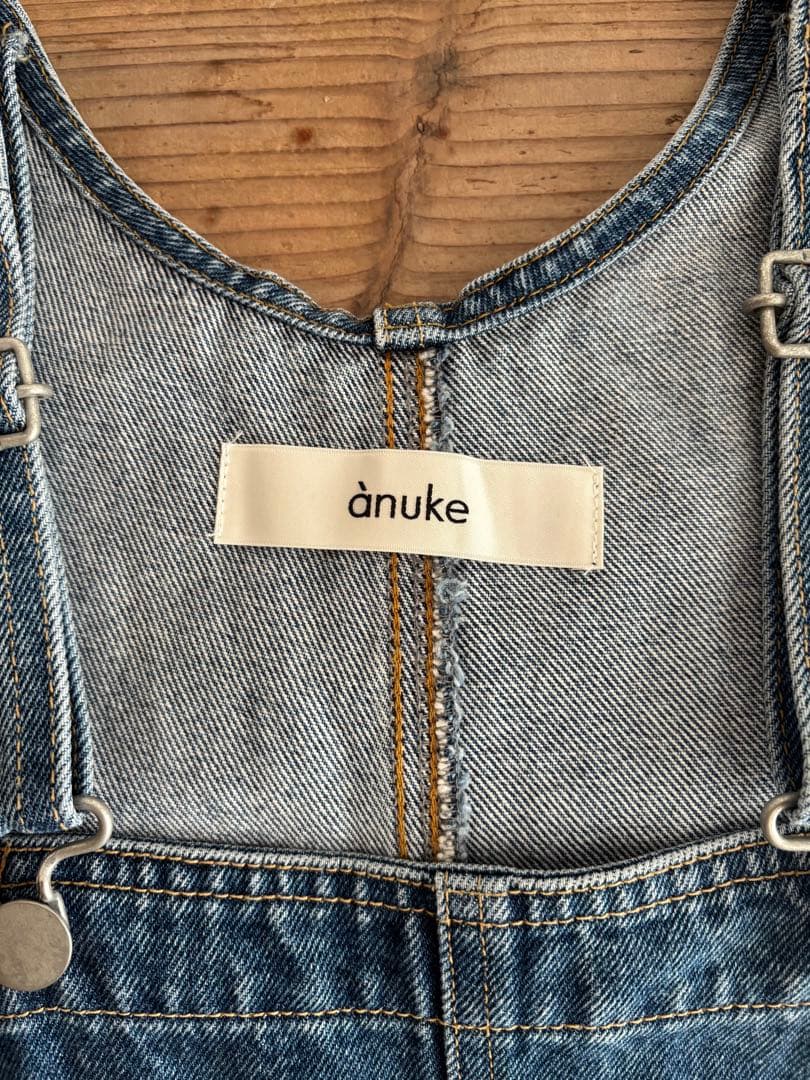 anuke Denim Overall アンヌーク デニムオーバーオール
