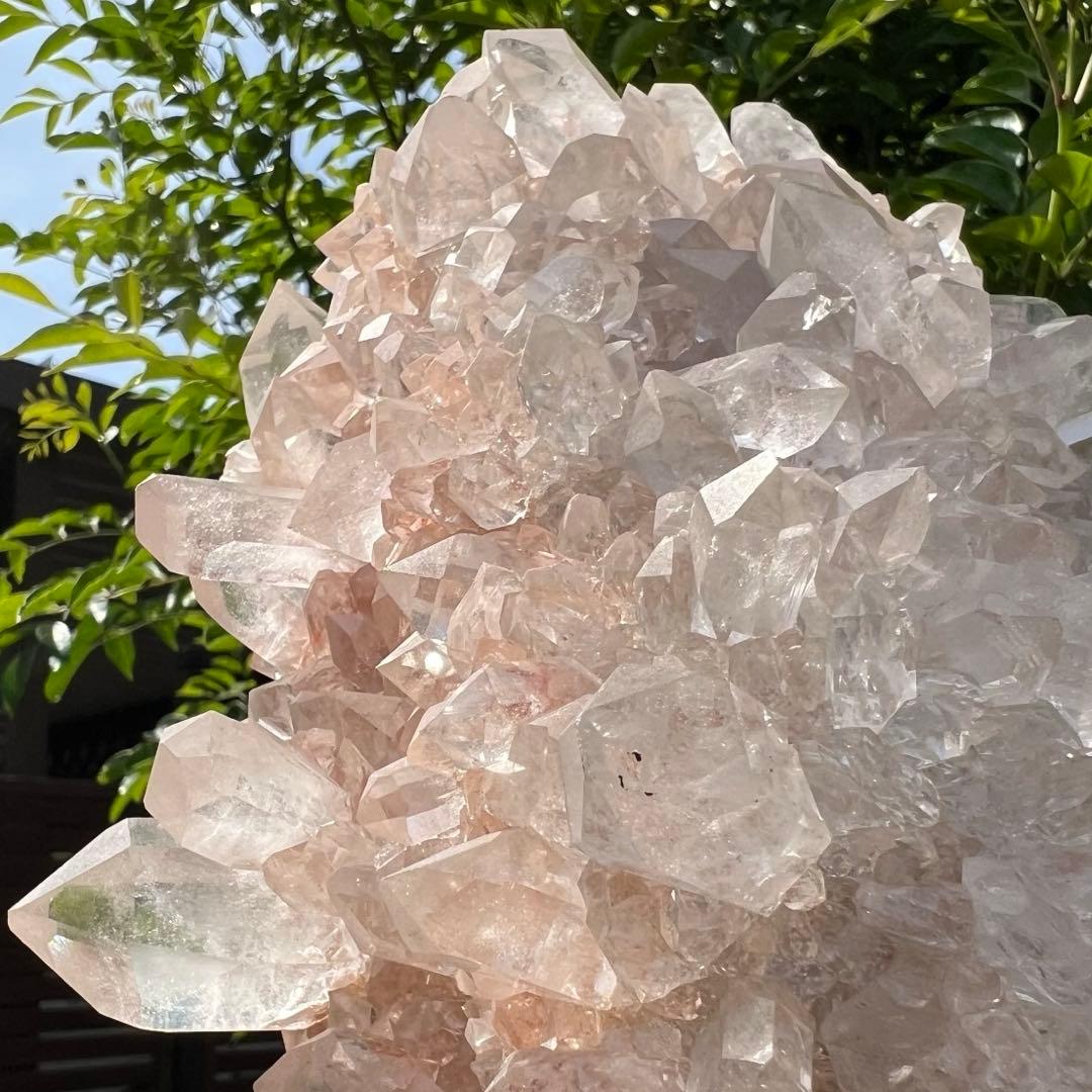 ✳️限定特価‼️超極レア 極上別格品✨超美煌☆ピンク水晶✨ピンクマニカラン水晶