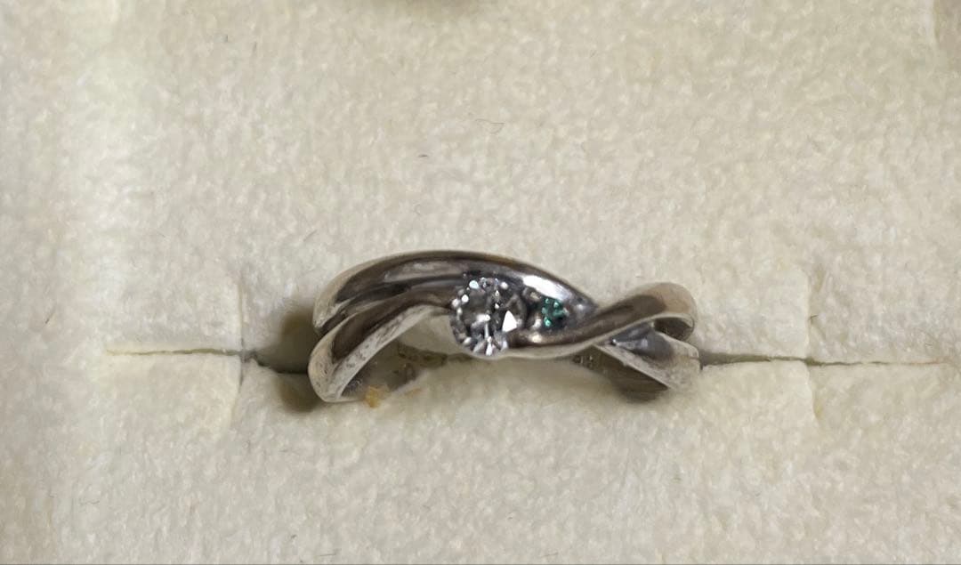 ☆*☆様 ツツミ　K18GWダイヤモンドデザイン リング