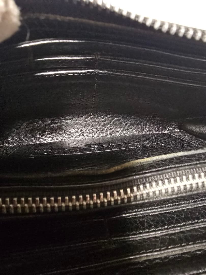 クロムハーツREC F ZlP　BSフレアラウンドジップウォレット(鑑定書付き)