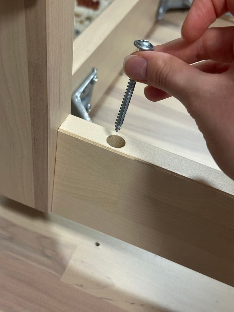 【東京都内 直接引取】木製ダイニングテーブル＆チェア4脚セット IKEA