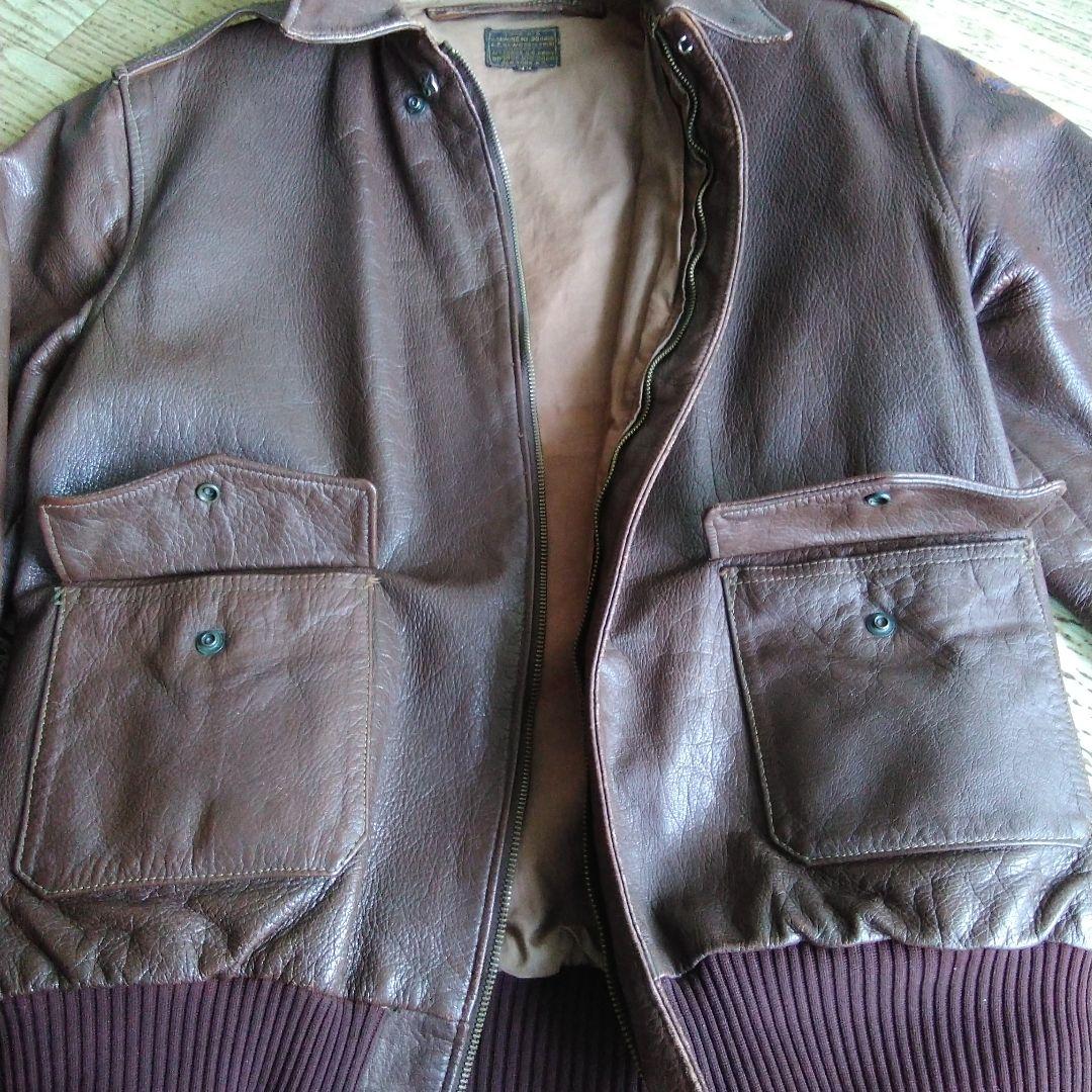 【special 】!!! 40s 　米軍実物　★A2フライトジャケット★　44
