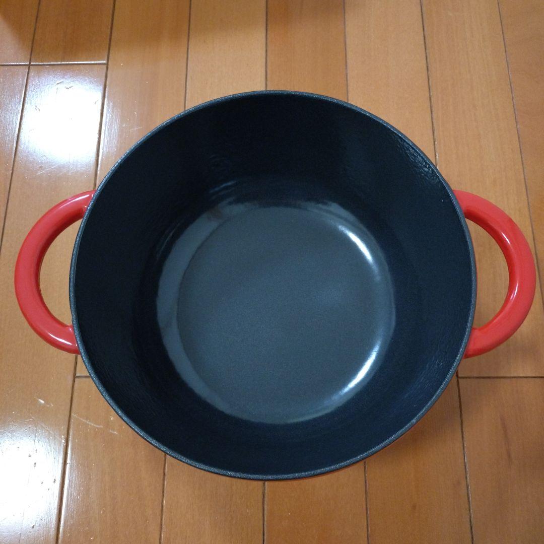 ココット ZWILLING ECOTTE 24 cm 赤　鋳鉄鍋　両手鍋