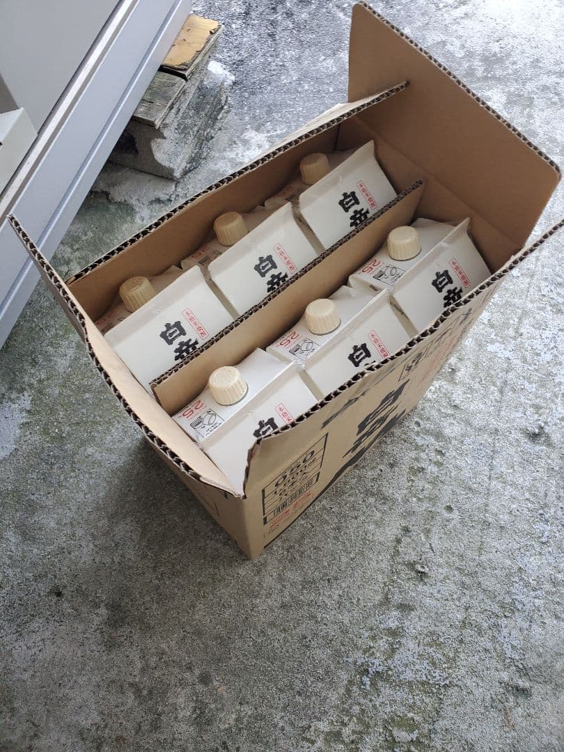 本格焼酎 白岳25% 1800ml 6本入り