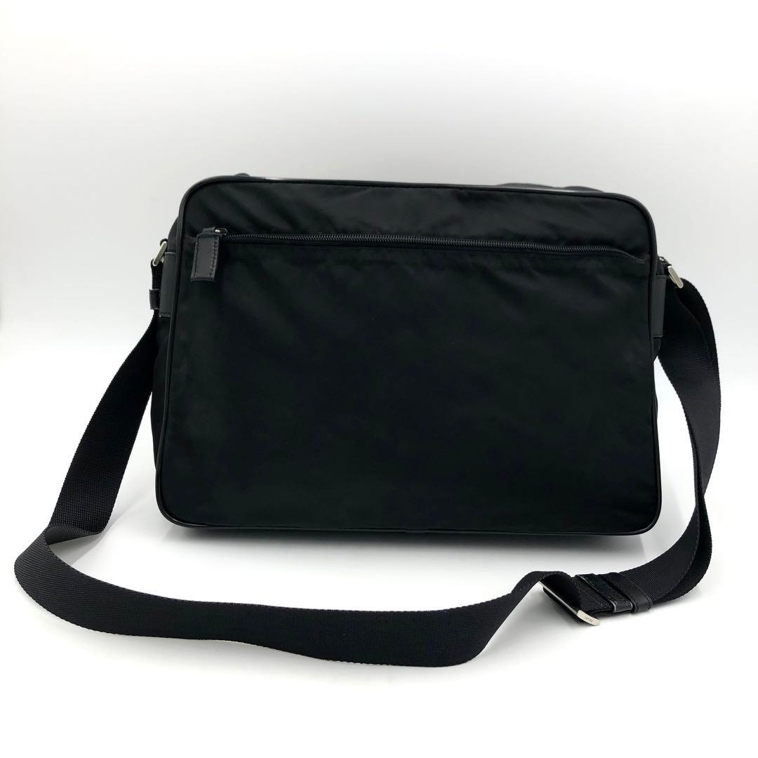 【現行類似・極上美品✨】プラダ メッセンジャーバッグ ナイロン VA0350 黒