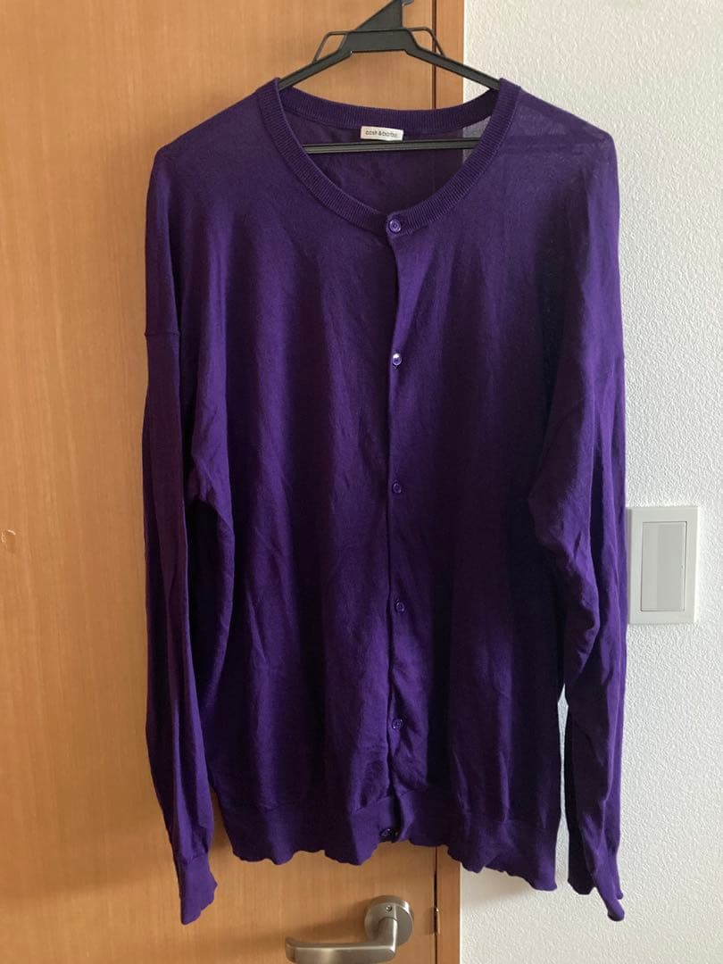 つ*ー様 cash&barba パープル カーディガン サイズ4
