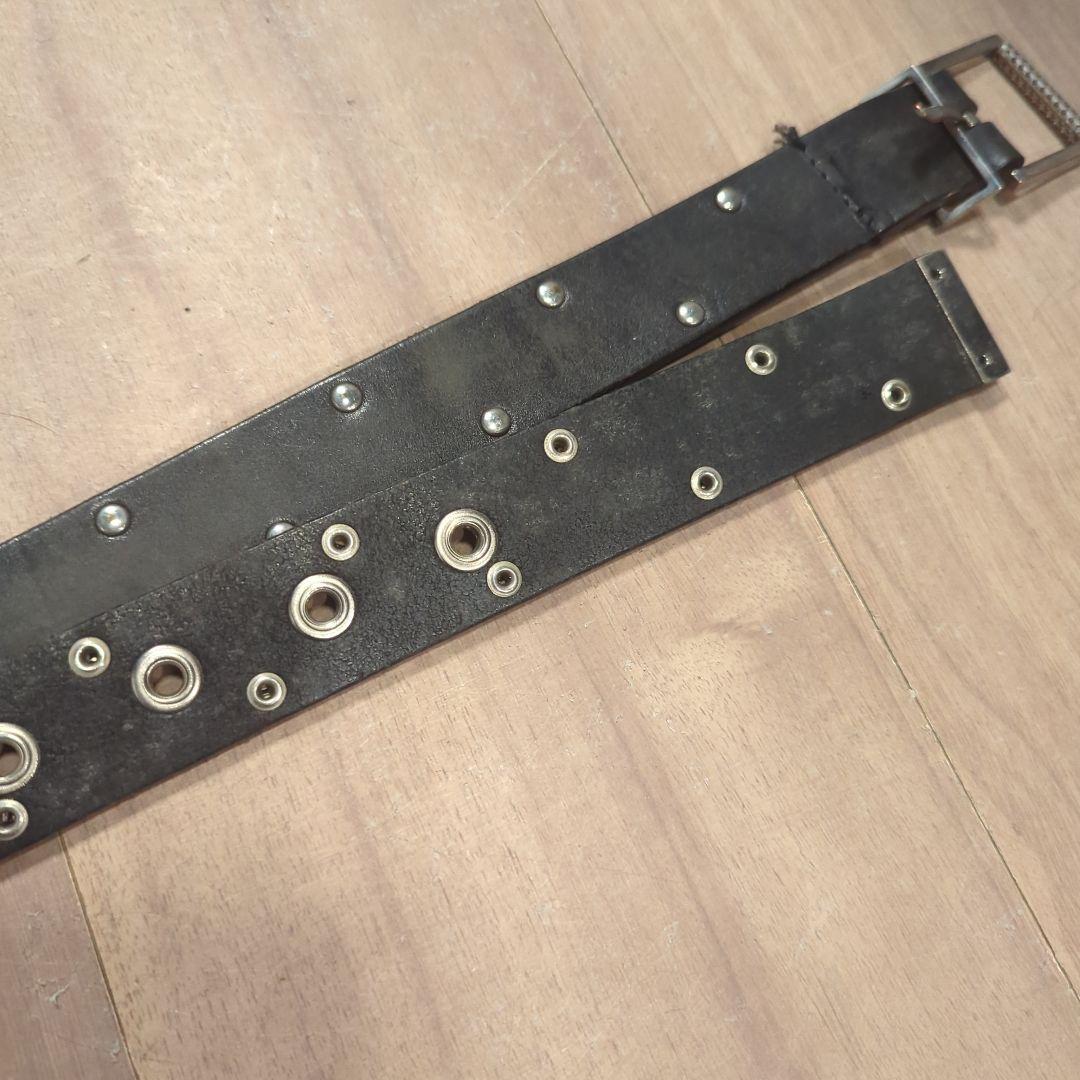 Diorhommeスタッズベルト　エディ　キムタク時代の幻、伝説のベルト超希少