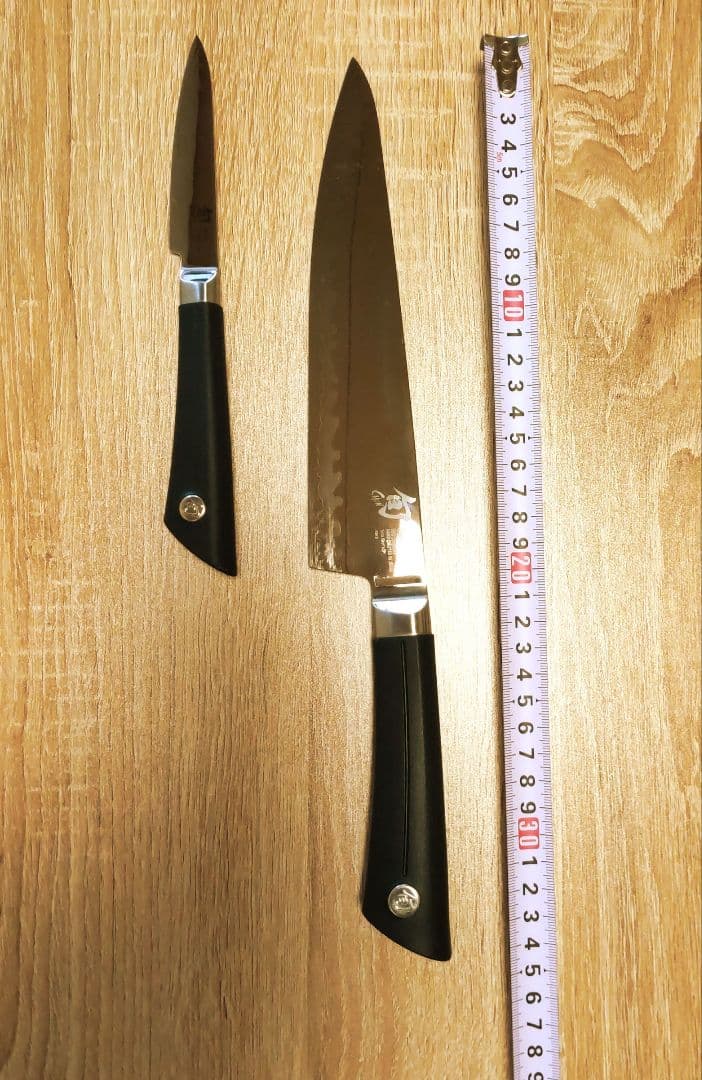 貝印 旬　ステンレス鋼 波刃三徳包丁 2本セット