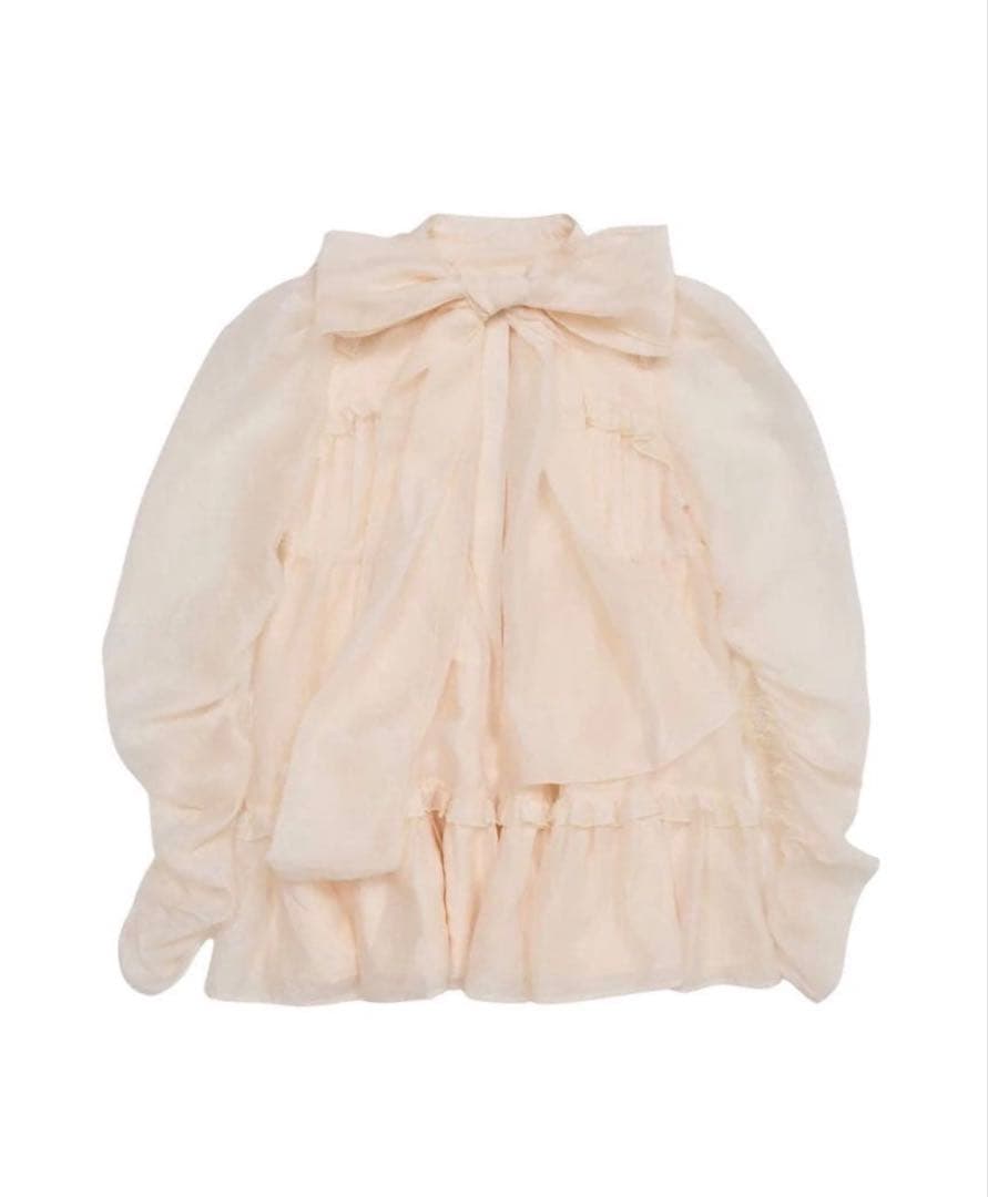 Treat Ürself シアーリボンフリルワンピース