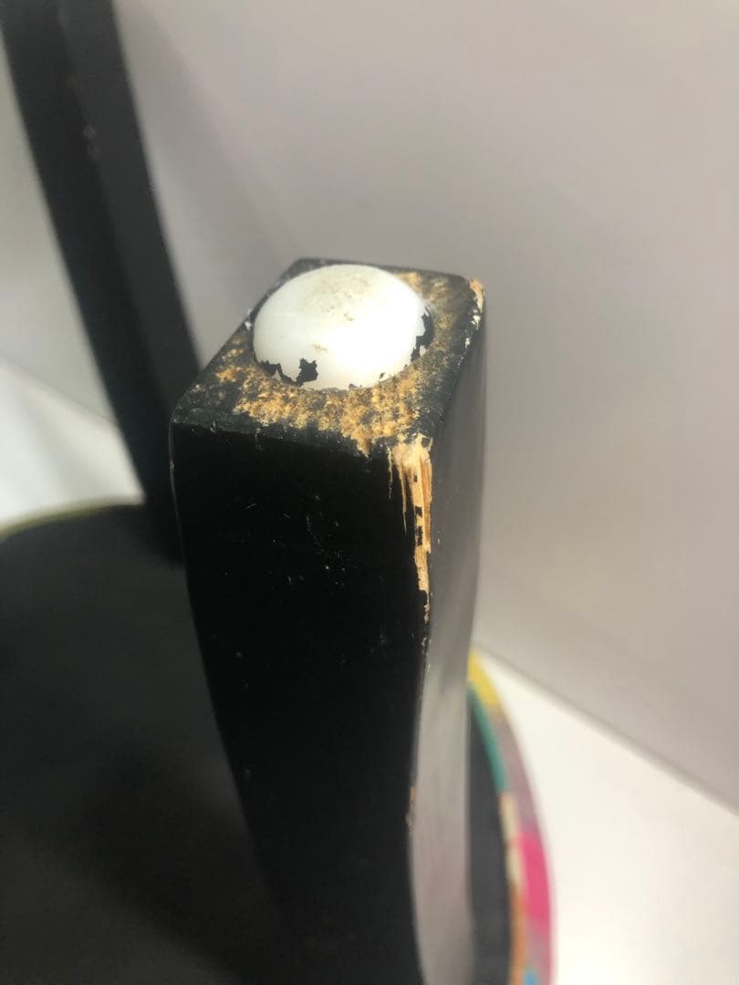 パッチワーク　カラフルチェア　スツール　ファブリック　インテリア　ブルー