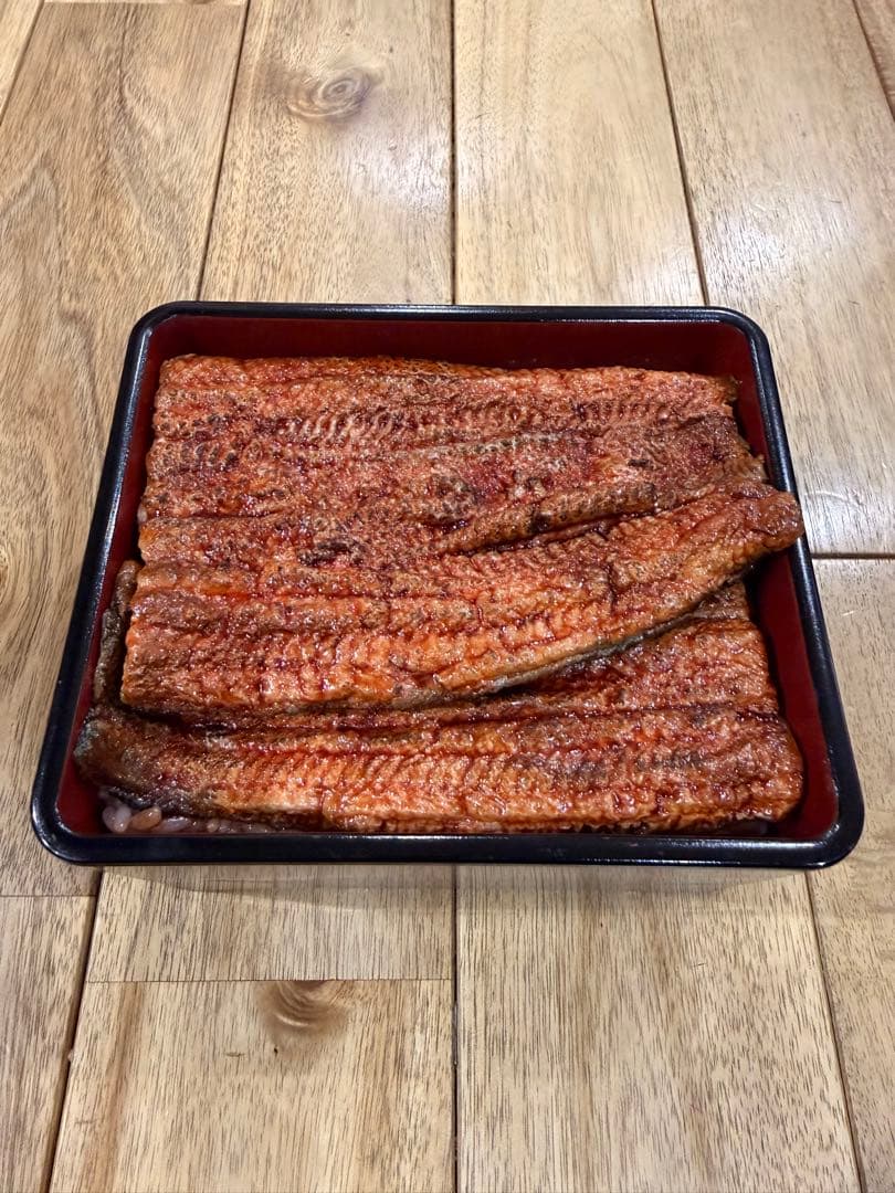 ［新品］うなぎ 鰻重 食品サンプル　15cm×12cm