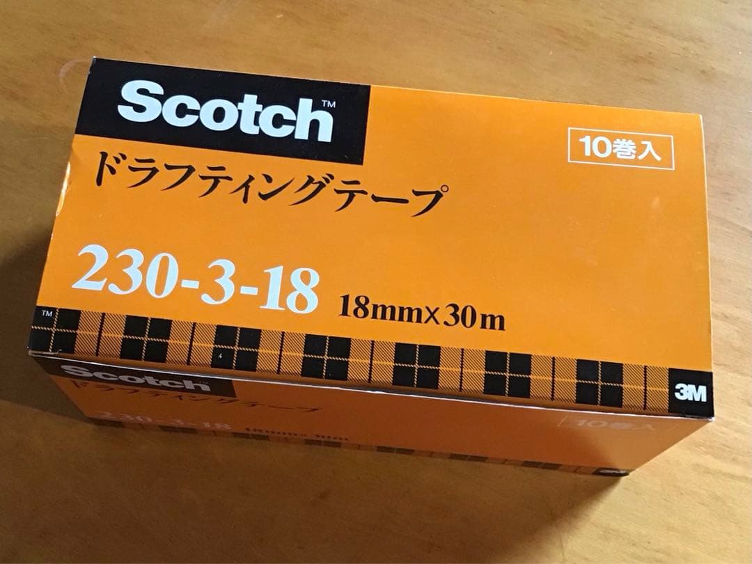 【16個セット】3M スコッチ ドラフティングテープ　18mm×30m 230