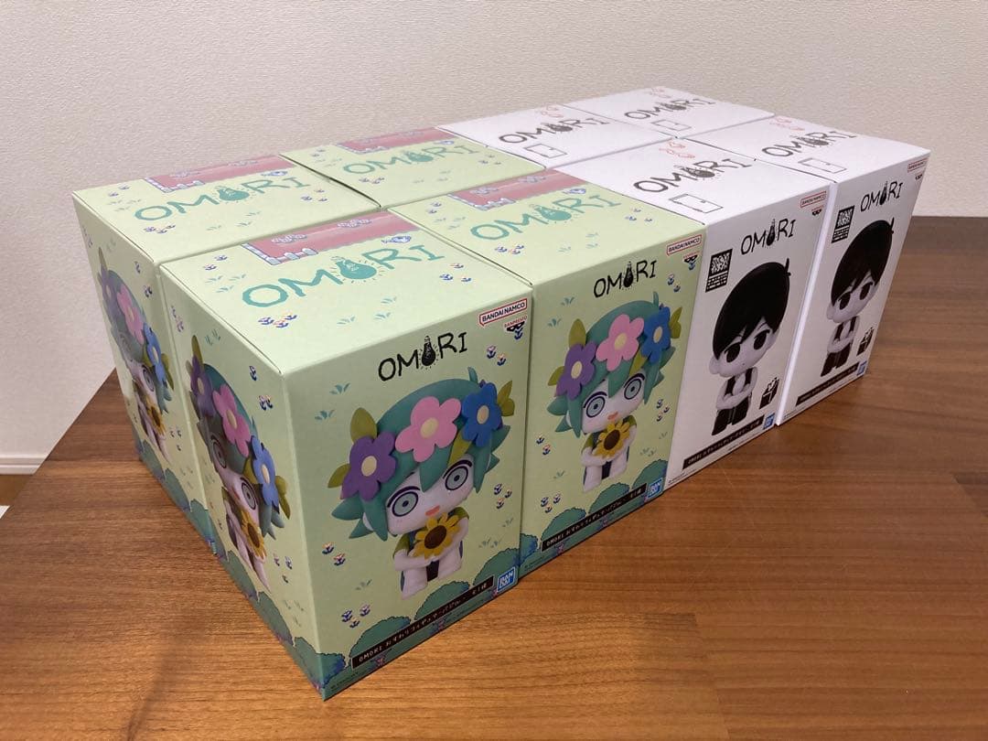 OMORI おすわりフィギュア オモリ バジル 8体セット