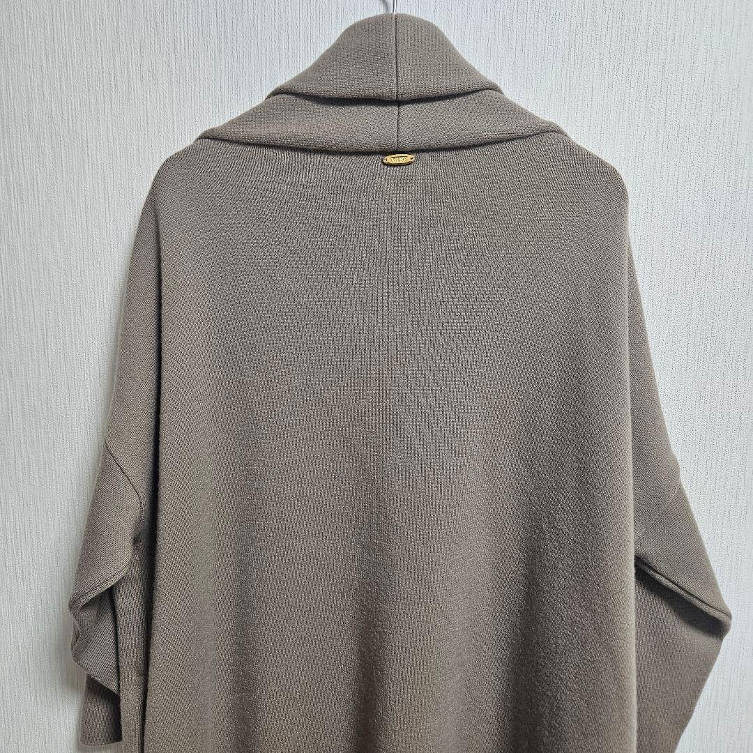 KAO　Deuxieme Classe　スムースニットガウンコート