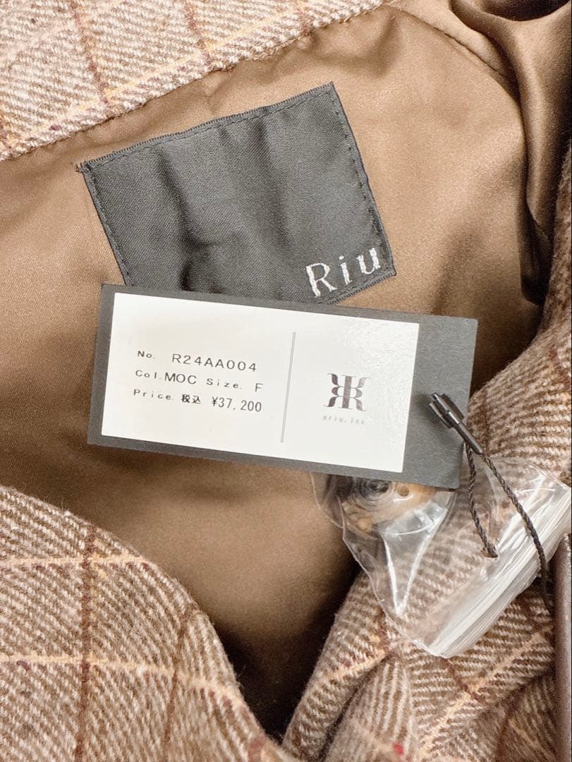 【新品未使用】Riu リウ Rちゃん ウィンドペーン アンブレラ トレンチコート