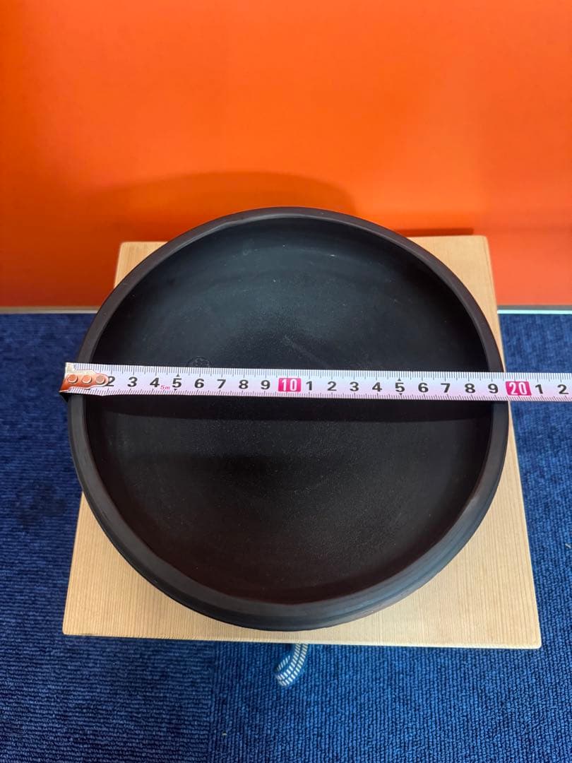 1970 佐々木昭楽　灰器　焼〆　茶道　表千家　未使用