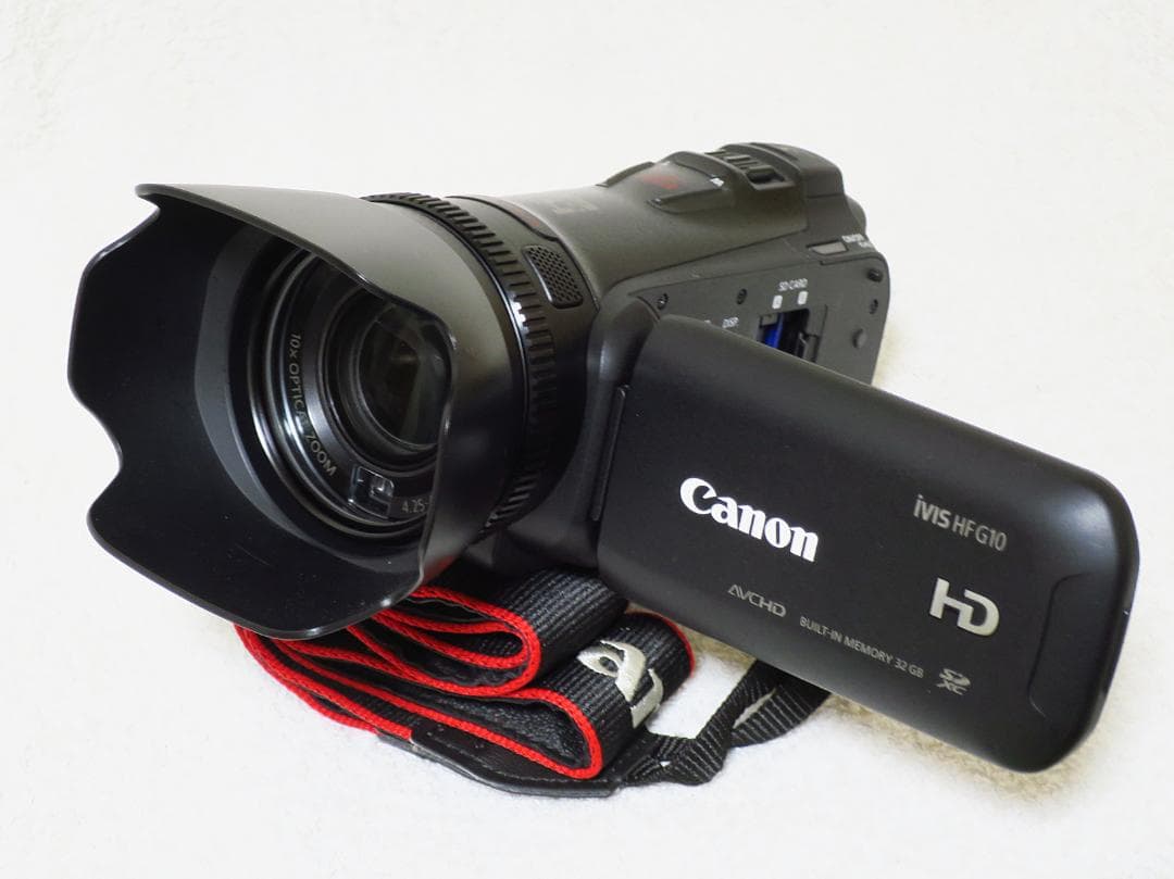 ど*ん様 Canon HF G10 ビデオカメラ 本体 付属品付き