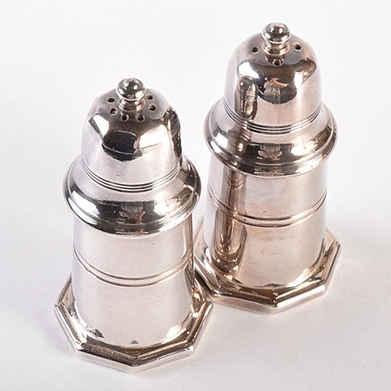 CHRISTOFLE　クリストフル　ソルト＆ペッパー　調味料入　C　R7681