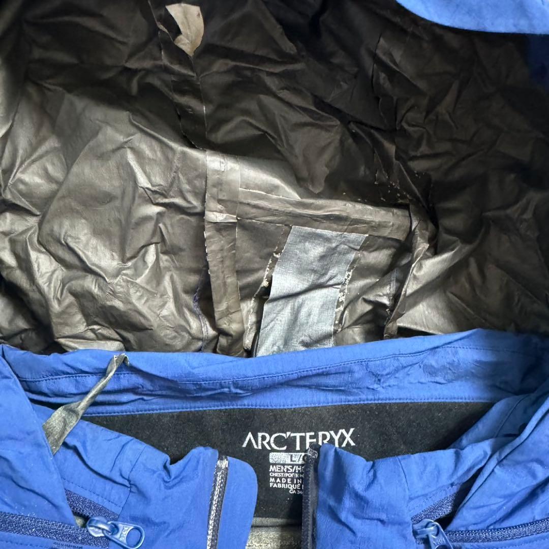 D*O様 arc'teryx Zeta LT Hybrid jacket Blu