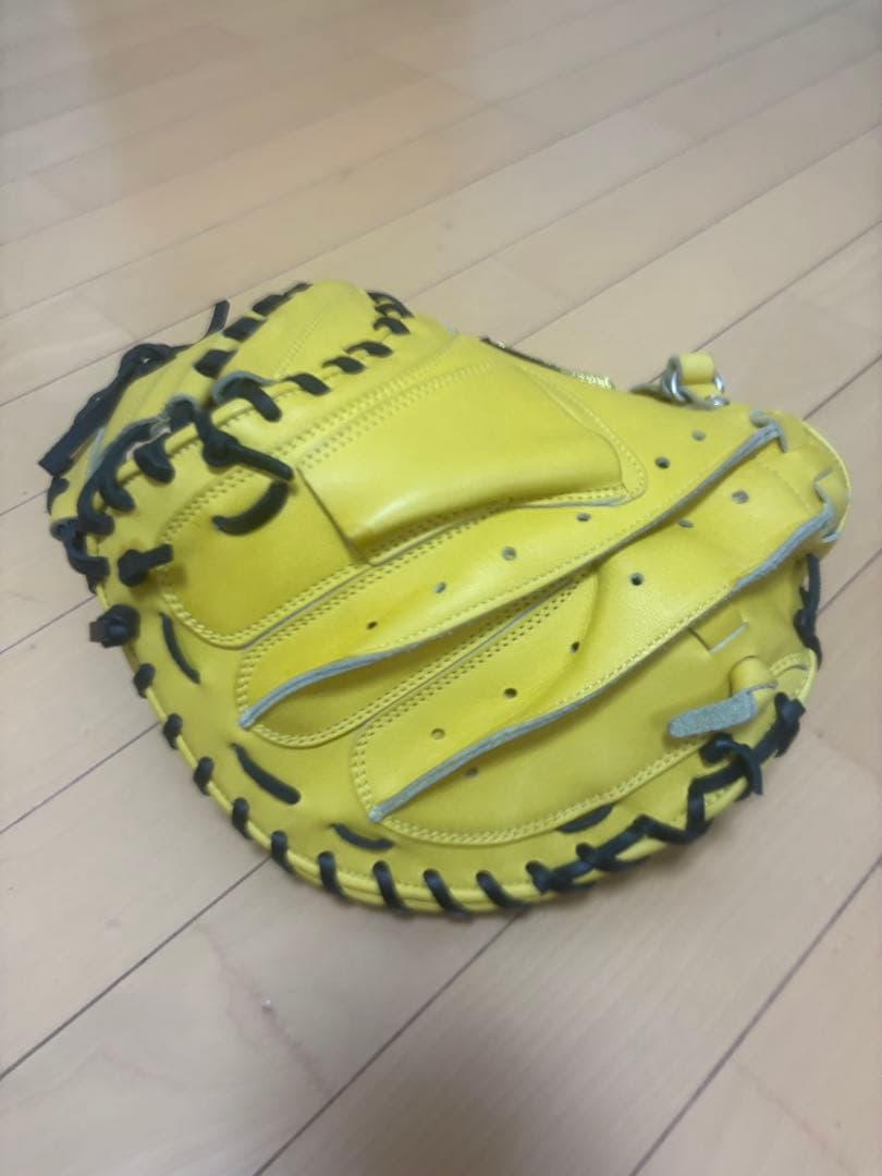asics GOLDSTAGE スペシャルオーダー軟式グローブ イエロー