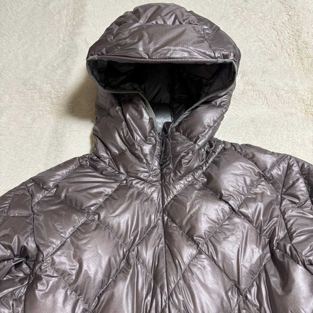 極美品モンベル800FP U.L.ダウンインナーパーカ Mブロンズ　短丈y2k