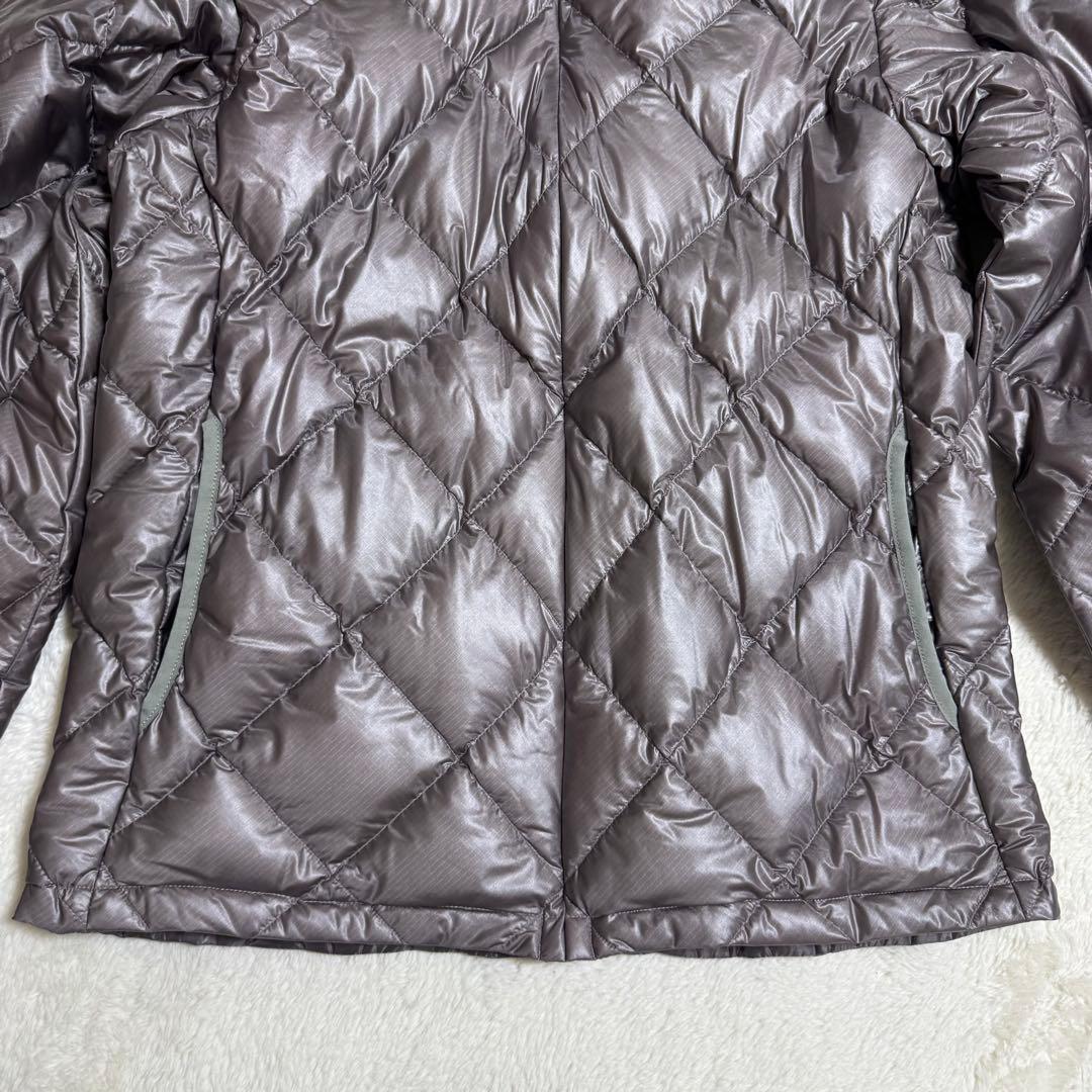 極美品モンベル800FP U.L.ダウンインナーパーカ Mブロンズ　短丈y2k