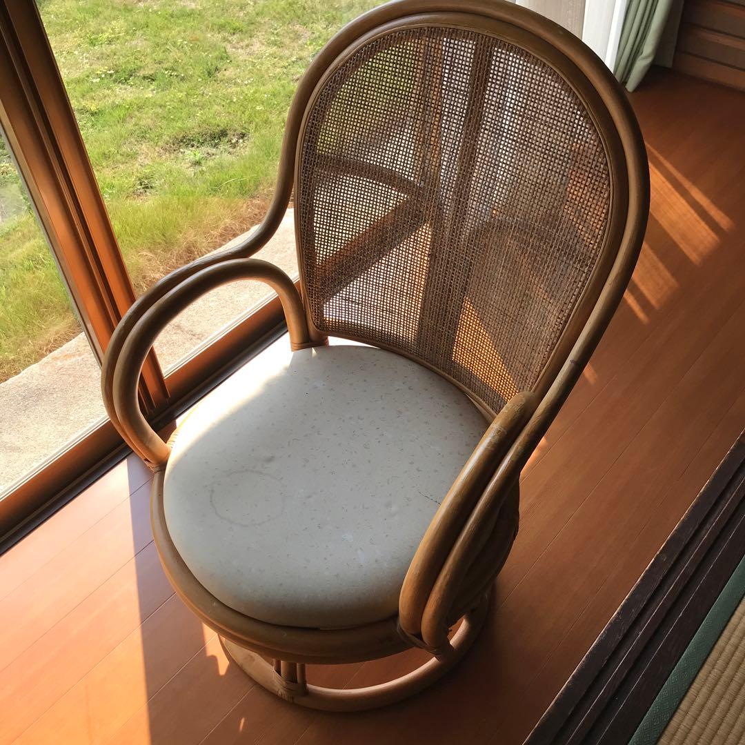 アンティーク　レトロ 回転椅子 ターンチェア アームチェア イス 椅子