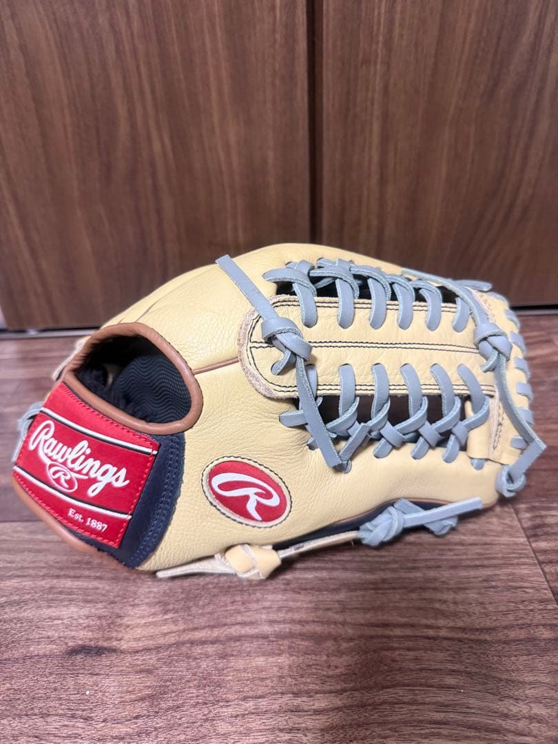 Rawlings 軟式グローブ キャメル×ネイビー