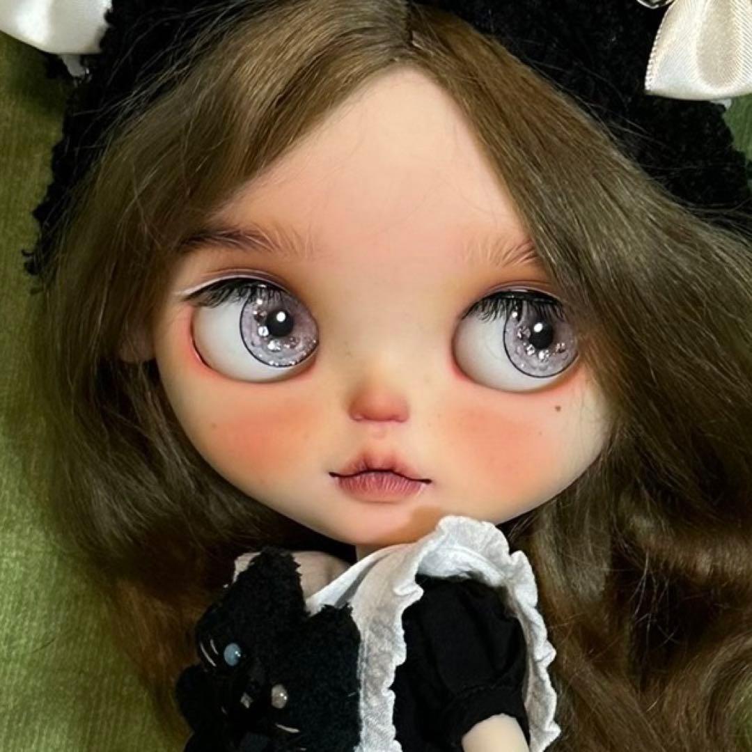 カスタムブライス かわいい 人形 作家様 おとなしい 個性的 凪 フルセット