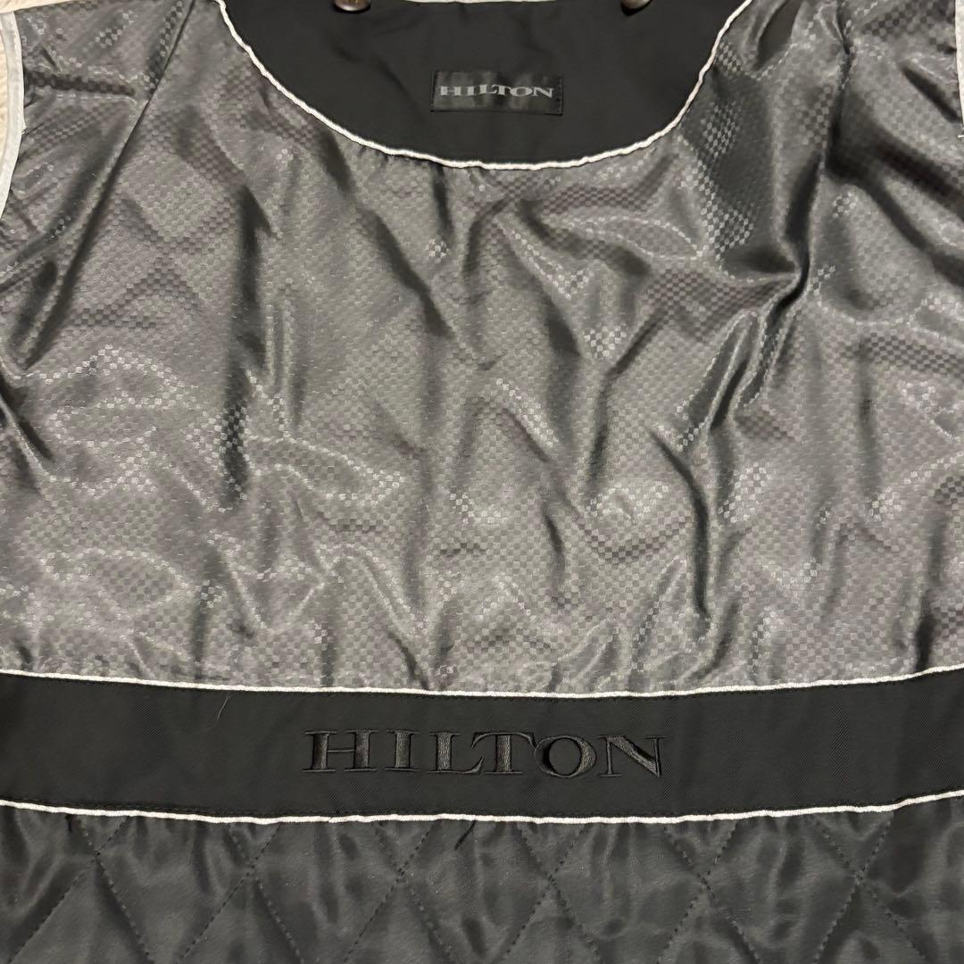 なおきHILTON×LIMONTA ブラック トレンチコート ライナー付き