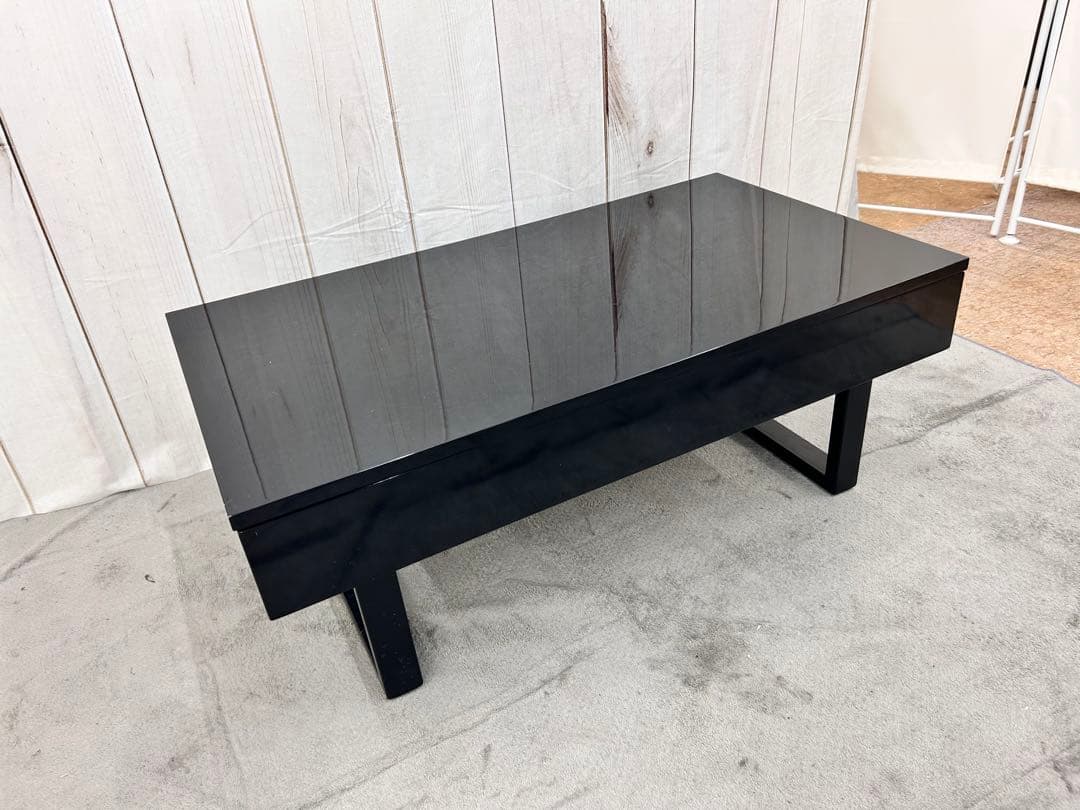 リビング昇降テーブル　ローテーブル