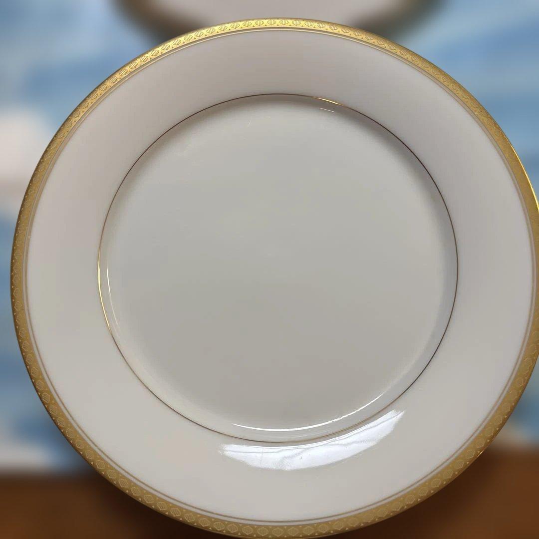 ノリタケゴールド縁取り 大皿27㎝5枚セット