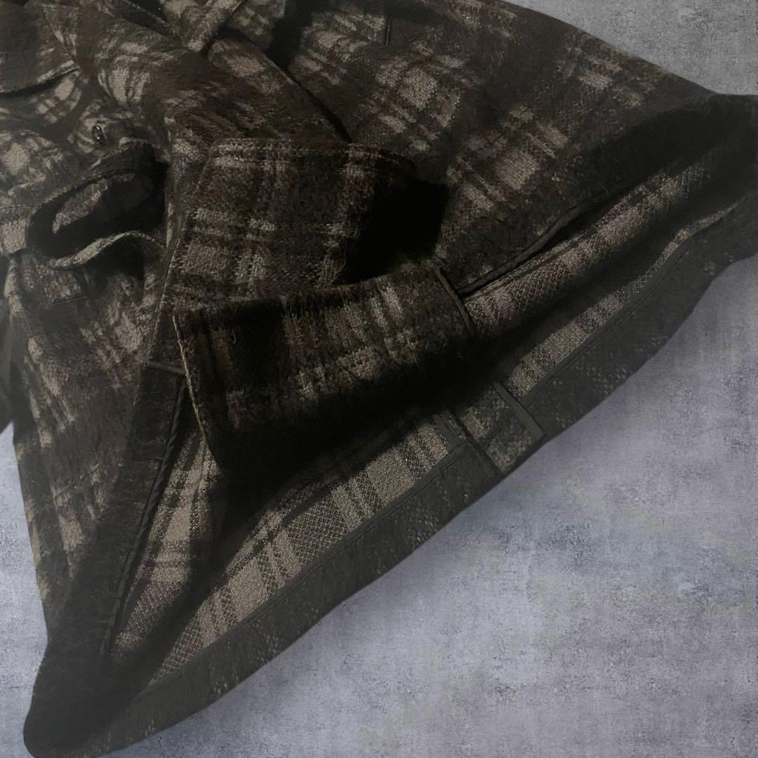 50Szロング100超 ベルト タリアトーレ L チェックTAGLIATORE